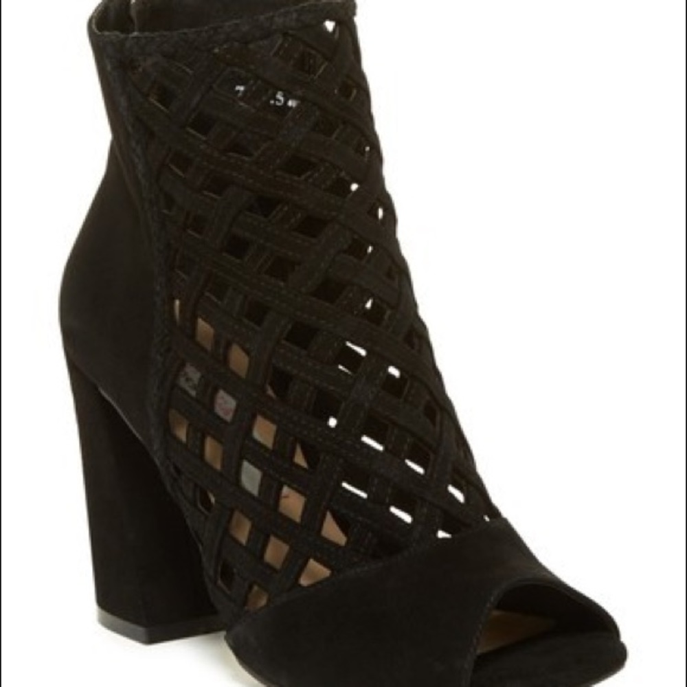 Kristin Cavallari Luxembourg Open Toe Cage Bootie - Picture 4 of 8